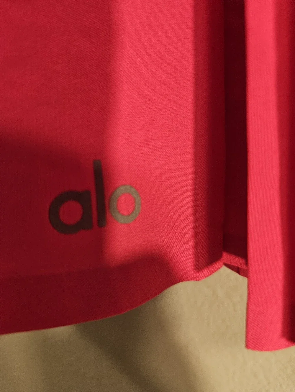 Alo Yoga Aces Tennis Skirt Women Size XS Hot Pink Pleated